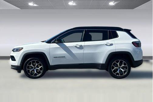 Bright White Clearcoat 2025 Jeep Compass Limited