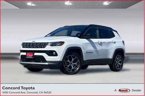 Bright White Clearcoat 2025 Jeep Compass Limited