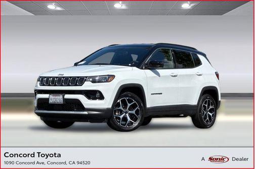Bright White Clearcoat 2025 Jeep Compass Limited