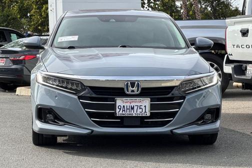 Gray 2022 Honda Accord Hybrid Touring
