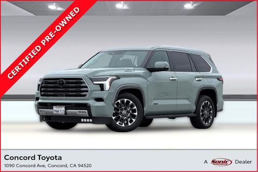 Lunar Rock 2024 Toyota Sequoia Limited