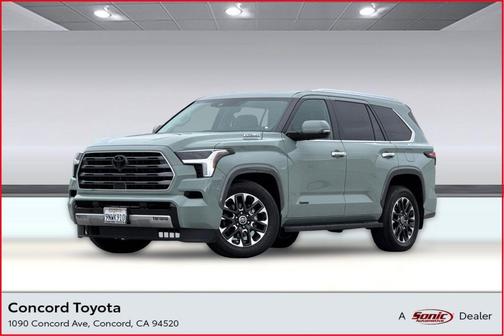 Lunar Rock 2024 Toyota Sequoia Limited