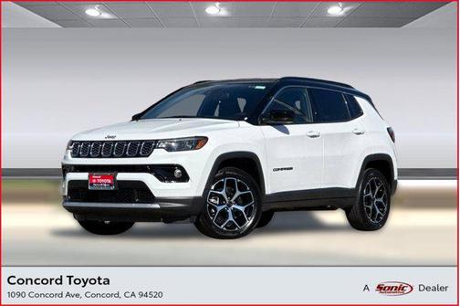 Bright White Clearcoat 2025 Jeep Compass Limited