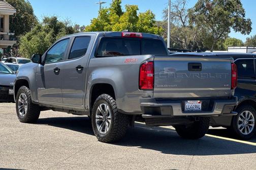 Satin Steel Metallic 2022 Chevrolet Colorado Z71