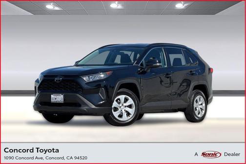 Midnight Black Metallic 2020 Toyota RAV4 LE