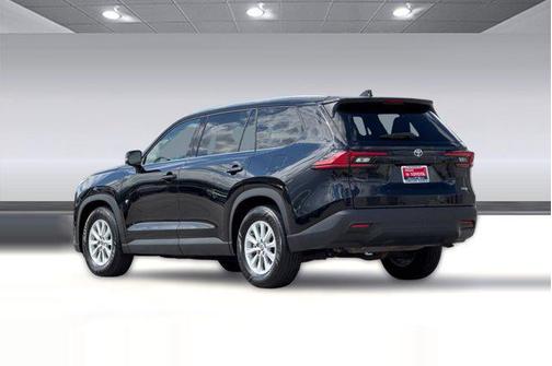 Midnight Black Metallic 2025 Toyota Grand Highlander XLE