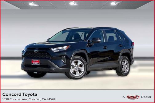 Midnight Black Metallic 2025 Toyota RAV4 XLE