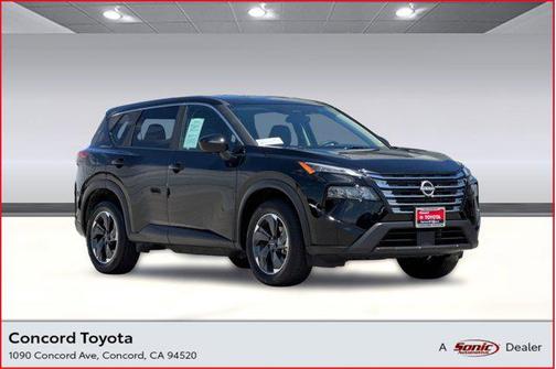 Super Black 2025 Nissan Rogue SV
