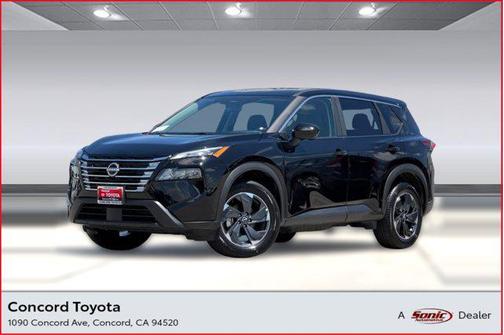 Super Black 2025 Nissan Rogue SV