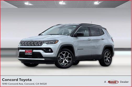 Silver Zynith Metallic Clearcoat 2025 Jeep Compass Limited