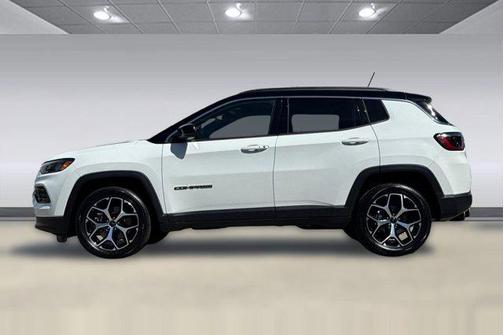 Bright White Clearcoat 2025 Jeep Compass Limited