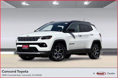 Bright White Clearcoat 2025 Jeep Compass Limited