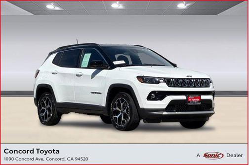 Bright White Clearcoat 2025 Jeep Compass Limited