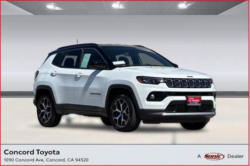 Bright White Clearcoat 2025 Jeep Compass Limited