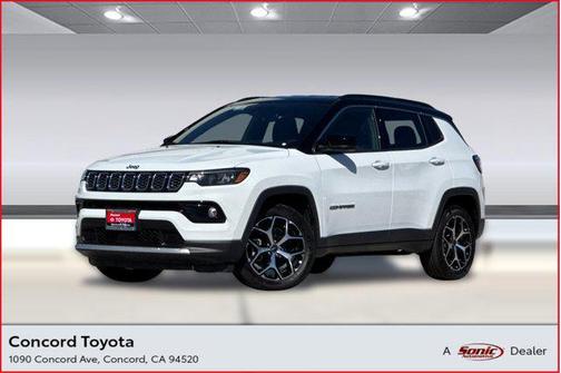 Bright White Clearcoat 2025 Jeep Compass Limited
