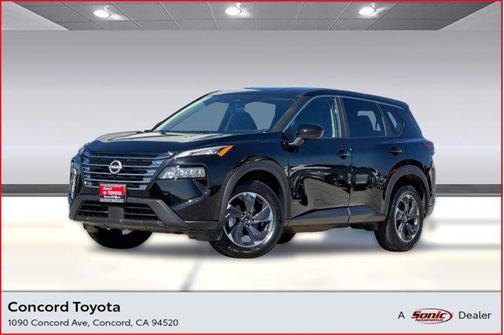 Super Black 2025 Nissan Rogue SV