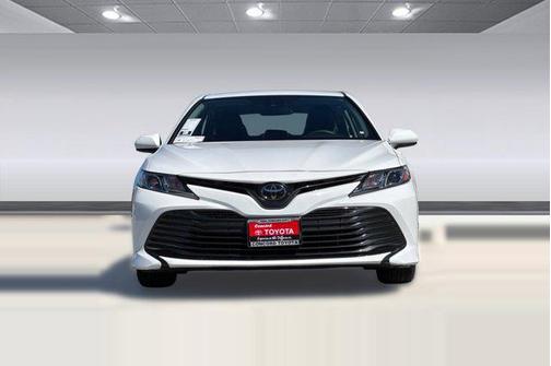 Super White 2020 Toyota Camry LE