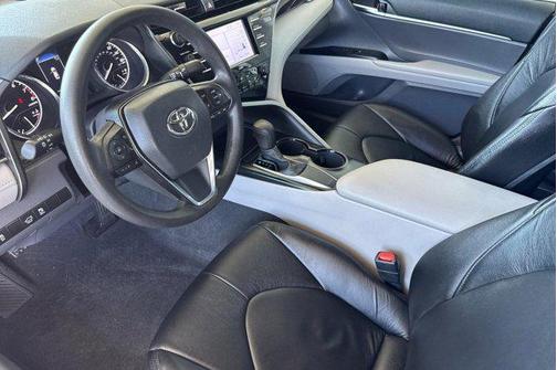 Super White 2020 Toyota Camry LE