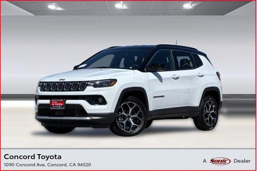 Bright White Clearcoat 2025 Jeep Compass Limited