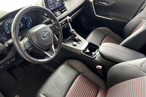 Supersonic Red/Midnight Black Metallic 2021 Toyota RAV4 Prime XSE