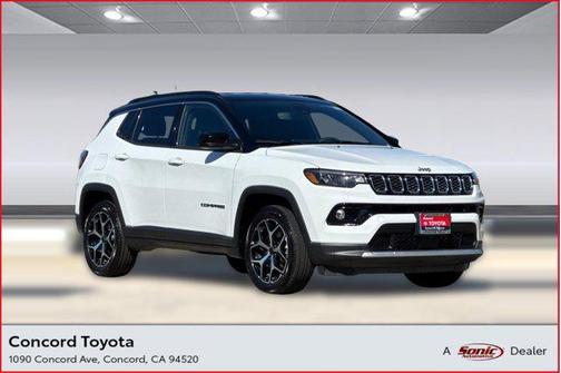 Bright White Clearcoat 2025 Jeep Compass Limited