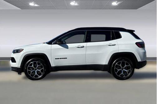 Bright White Clearcoat 2025 Jeep Compass Limited