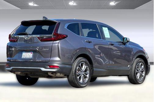 Gray 2021 Honda CR-V AWD EX