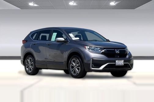 Gray 2021 Honda CR-V AWD EX