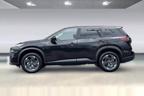 Super Black 2025 Nissan Rogue SV