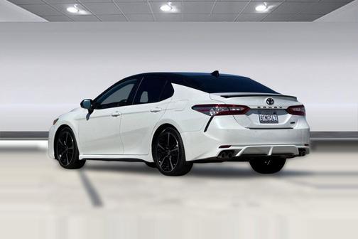 Midnight Black Metallic 2020 Toyota Camry XSE