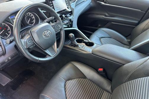 Blue 2024 Toyota Camry SE