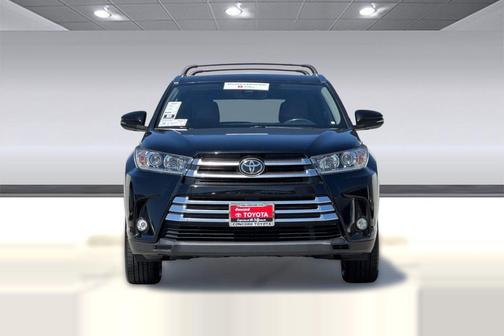 Midnight Black Metallic 2017 Toyota Highlander Limited