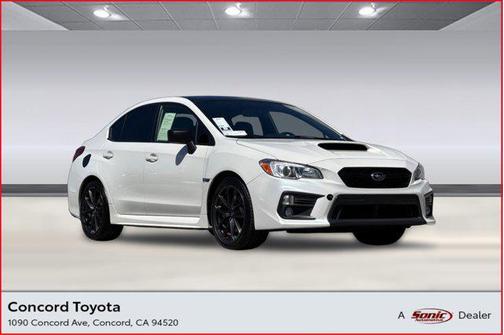 Crystal White Pearl 2018 Subaru WRX Premium