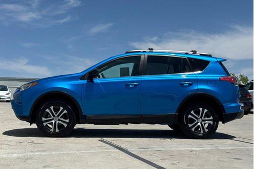 Blue 2018 Toyota RAV4 LE
