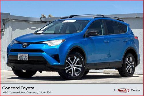 Blue 2018 Toyota RAV4 LE