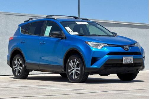 Blue 2018 Toyota RAV4 LE