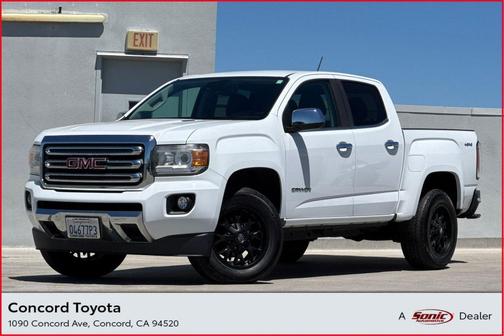 Summit White 2016 GMC Canyon SLT