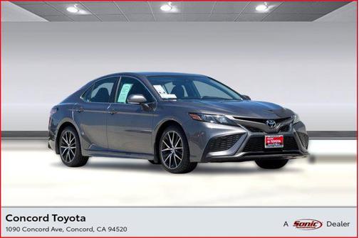 Predawn Gray Mica 2021 Toyota Camry SE