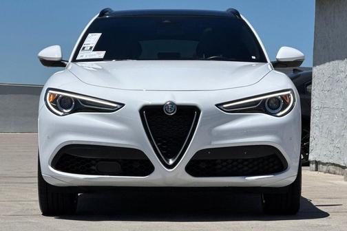 Alfa White 2021 Alfa Romeo Stelvio Ti Sport