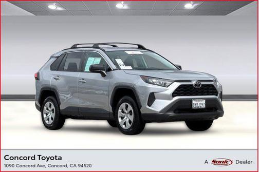 Silver Sky Metallic 2021 Toyota RAV4 LE