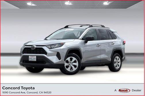 Silver Sky Metallic 2021 Toyota RAV4 LE