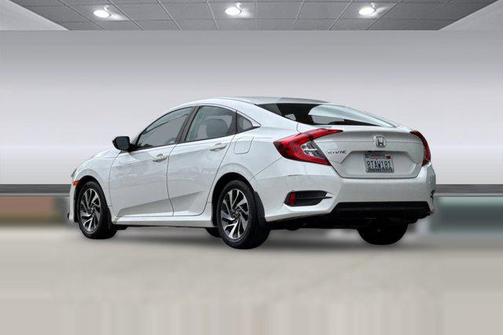 White 2016 Honda Civic EX