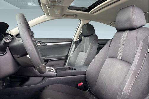 White 2016 Honda Civic EX