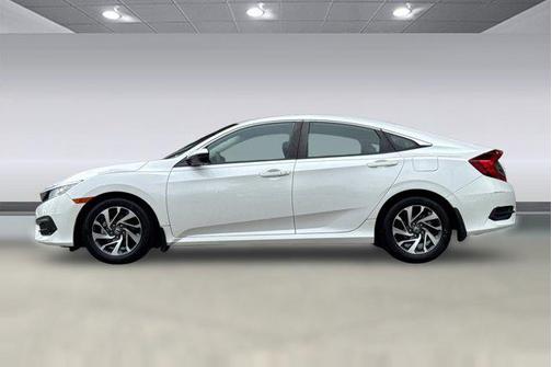 White 2016 Honda Civic EX