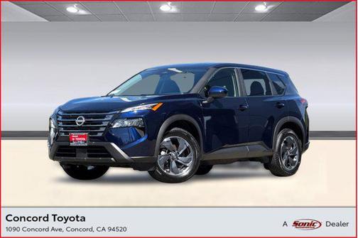 Deep Ocean Blue Pearl 2025 Nissan Rogue SV