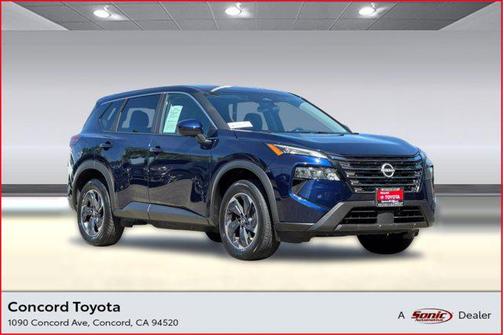 Deep Ocean Blue Pearl 2025 Nissan Rogue SV