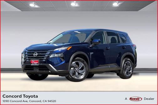 Deep Ocean Blue Pearl 2025 Nissan Rogue SV