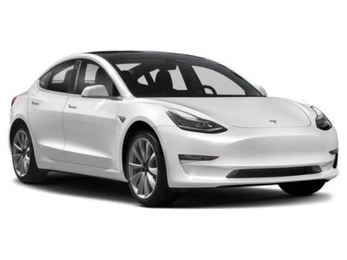 Pearl White Multi-Coat 2018 Tesla Model 3 Long Range