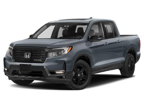 Sonic Gray Pearl 2023 Honda Ridgeline Black