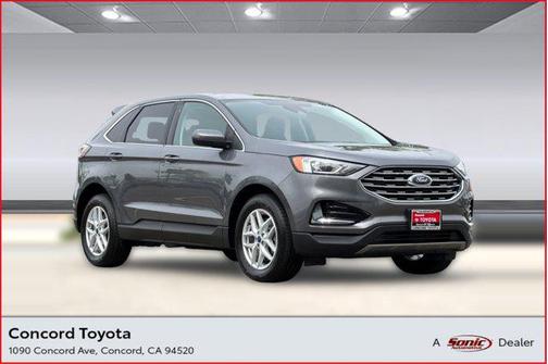 Carbonized Gray Metallic 2022 Ford Edge SEL